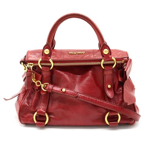 miu miu sac rouge|miu michaels.